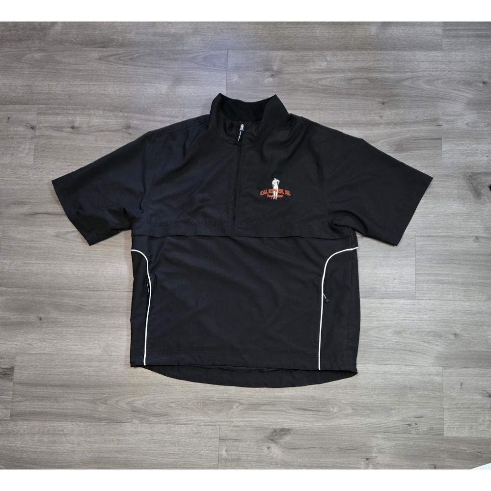 Cal Ripken Sr. Windbreaker Jacket Cutter & Buck Baltimore Orioles Baseball XL